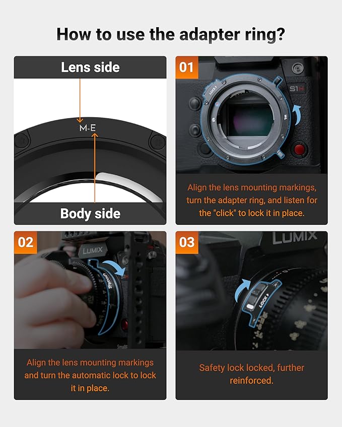 Thypoch M-Z Lens Mount Adapter Auto-Lock, Compatible - Image 5