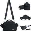 Cwatcun Waist Camera Case DSLR SLR Bag Sling Shoulder Camera Bag Water by FocusonCameraBag
