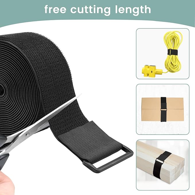 1.5In x 32Ft Cable Straps Heavy Duty - Image 3