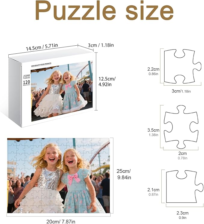 Personalized Photo Puzzle with Glossy Finish – Custom Jigsaw Puzzle - Image 3