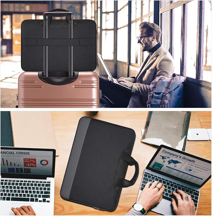 imComor 15.6 Inch Laptop Sleeve Bag, Men Women TSA Case - Image 7