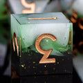 ARUOHHA Sharp Edges Dice Set DND Handmade Resin Dice by ARUOHHA
