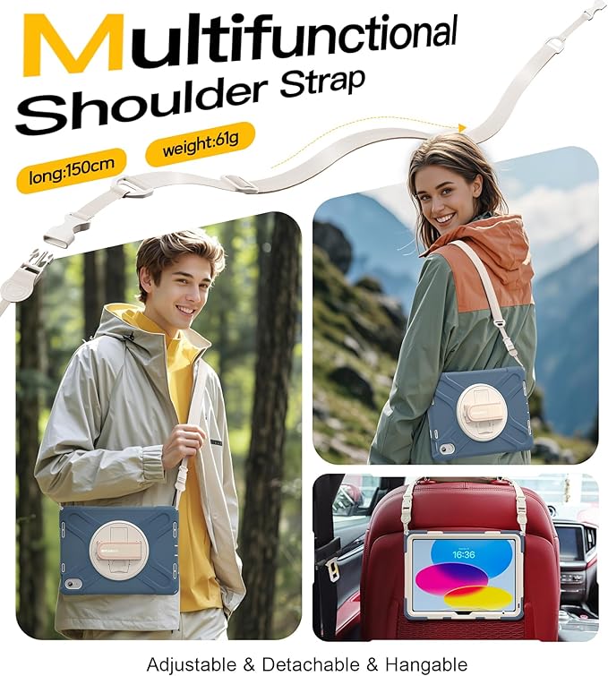 BRAECN for iPad 11th/10th Generation case 11/10.9 inch 2025/2022 - Image 7