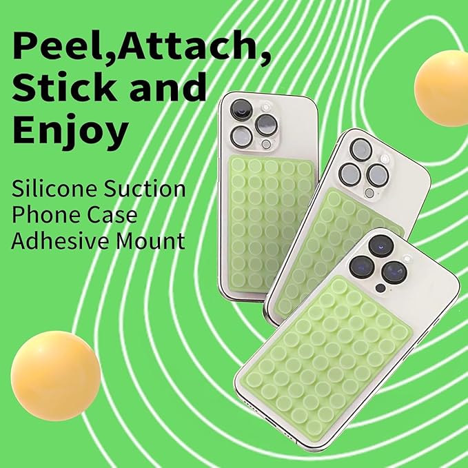 Octo Buddy Silicone Suction Cup Phone Mount Double Sided Sticky Phone Grip - Image 3