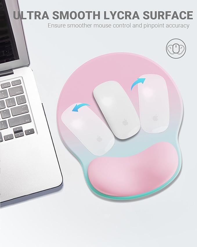 Ergonomic Mouse Pad Wrist Support, Comfortable Mouse Pad Wrist Rest, Relieve - Image 5