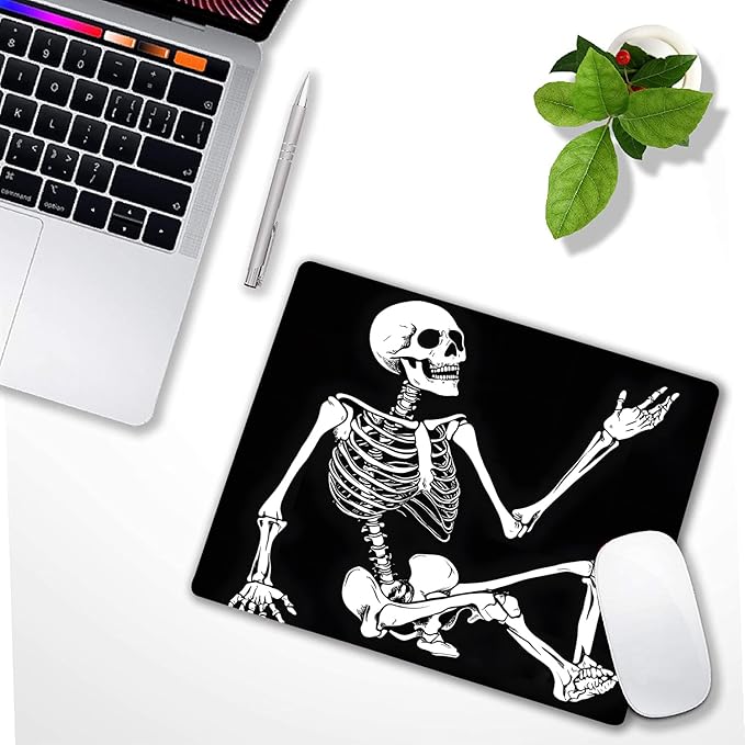 Cool Funny Skull Custom Mouse Pad - Image 6