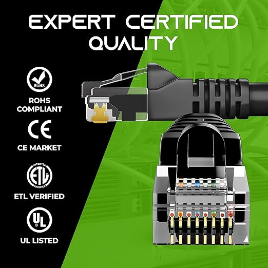 GearIt 24-Pack, Cat5e Ethernet Patch Cable 5 Feet - Image 5