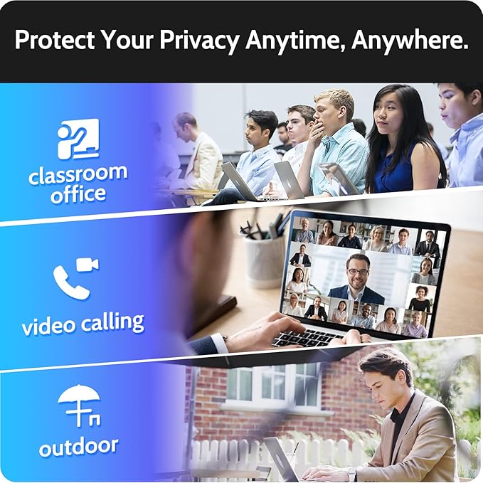 Magnetic Privacy Screen for Macbook Air 13.6/13 Inch, Removable Matte Anti - Image 7