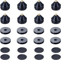 Speaker Spikes Floor Protectors 8pcs, Light Weight Shockproof Speaker Isolation by HifiAudio