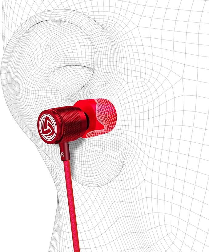 LUDOS Ultra Wired Earbuds in-Ear Headphones, 5 Years Warranty, Earphones - Image 8