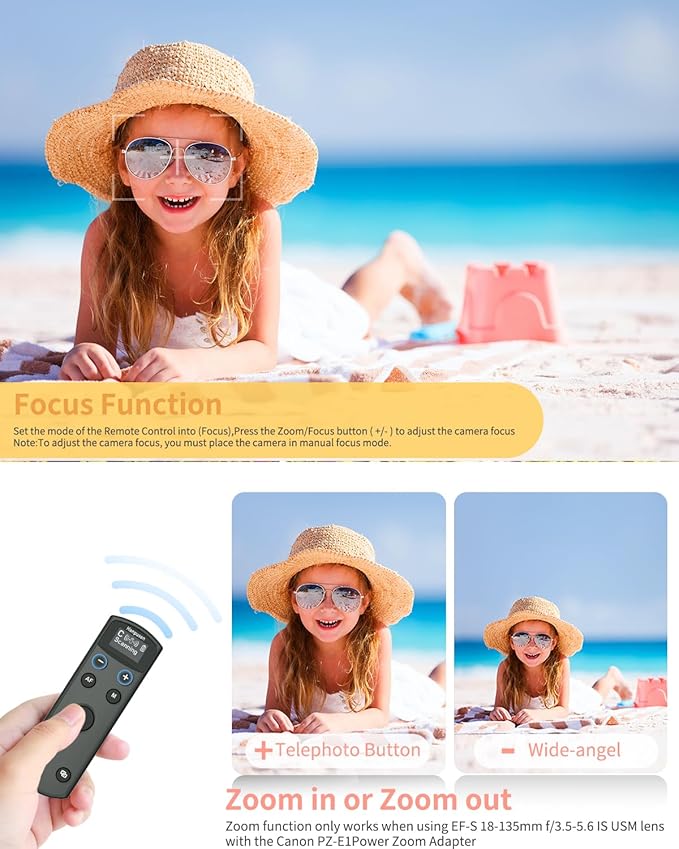 Hanpusen Rechargeable Camera Remote Control - Image 3