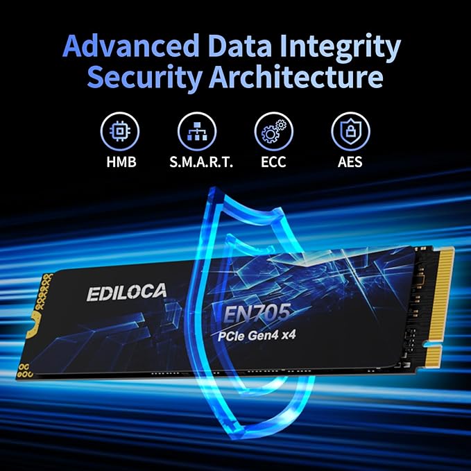 4TB SSD NVMe M.2 2280 PCIe Gen4 x4 Internal Solid State Drive - Image 5