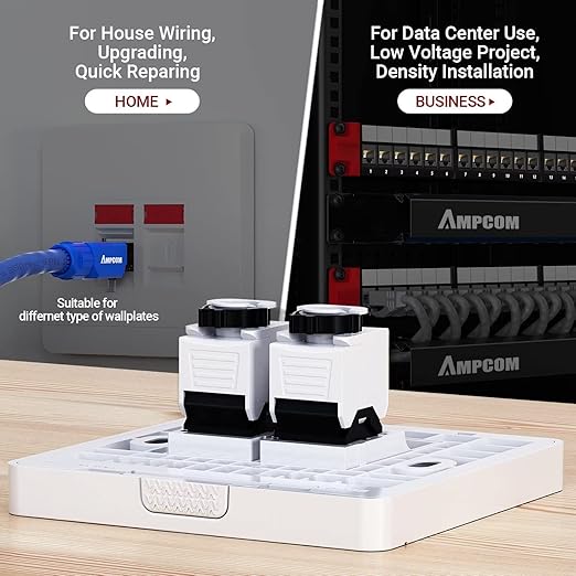 AMPCOM CAT6 RJ45 Keystone Jack - Image 5