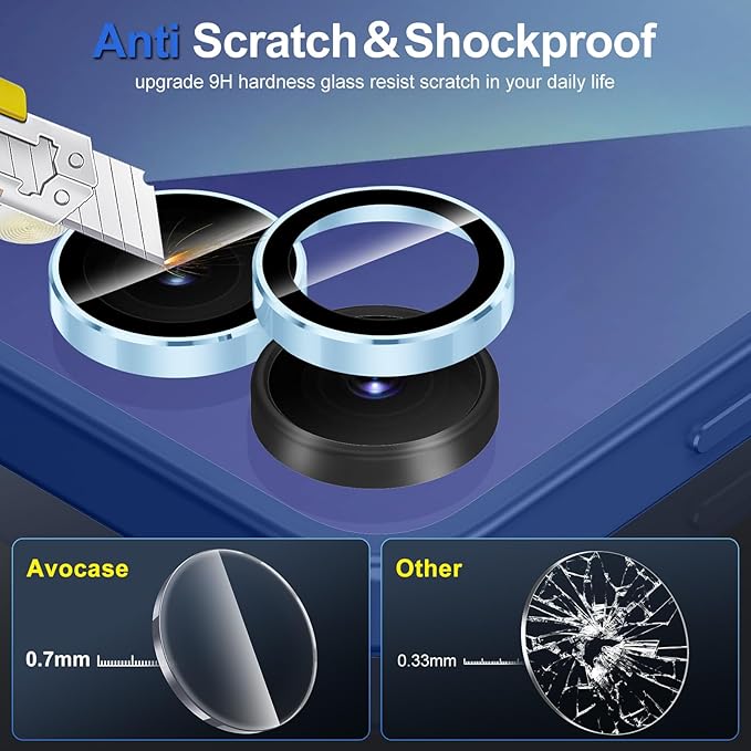 for Samsung Galaxy Z Flip 7 Camera Lens Protector, Individual Metal Ring - Image 3