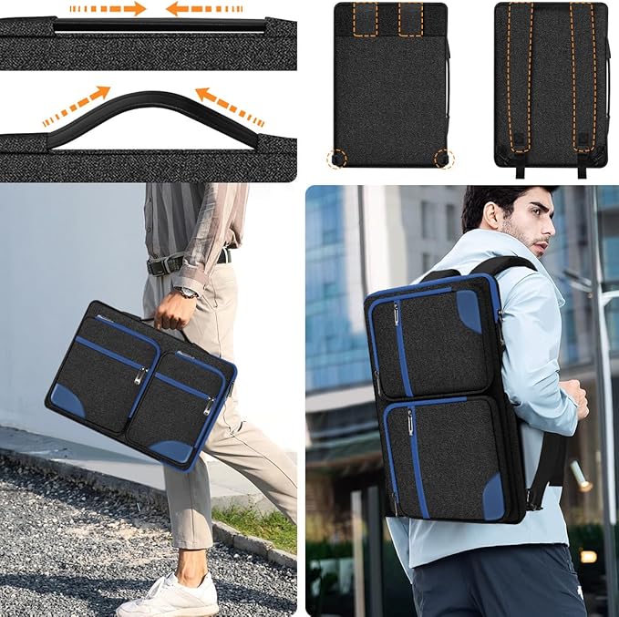Hseok Laptop Sleeve 15 15.6 16 inches Case Protective PC Briefcase - Image 5