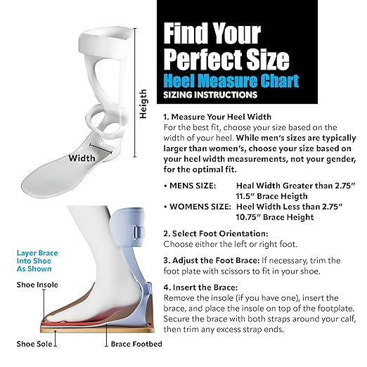 BraceOn AFO Swedish Drop Foot Stabilizer - Image 4