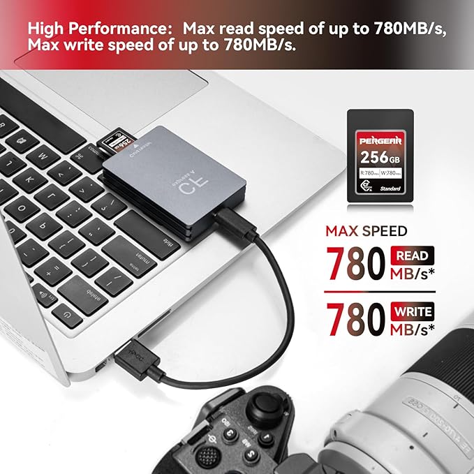 Pergear 256GB CFexpress Type A Memory Card, 8K 30P Recording Compatible - Image 3