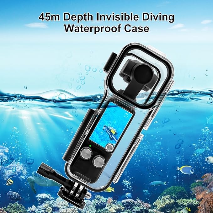 PULUZ Dive Case for DJI Osmo Pocket 3 Waterproof Case PC Protective Shell - Image 3