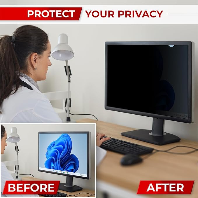 23 Inch 16:9 Computer Privacy Screen Filter - Image 7