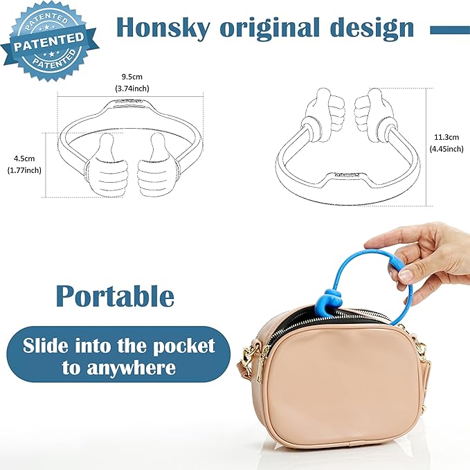 Honsky Thumbs-up Cell Phone Stand Holder, Tablet Stand Cradle - Image 7