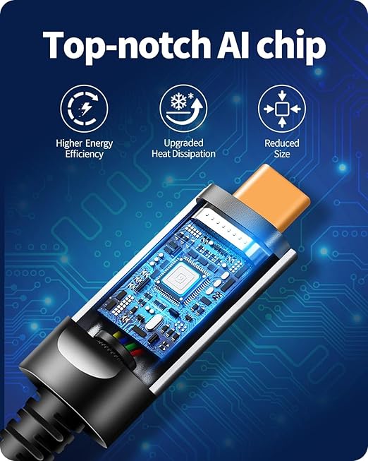 Fiber Optic USB C to USB C Cable, Slim High Speed 10Gbps USB 3.1 Active Optical - Image 2