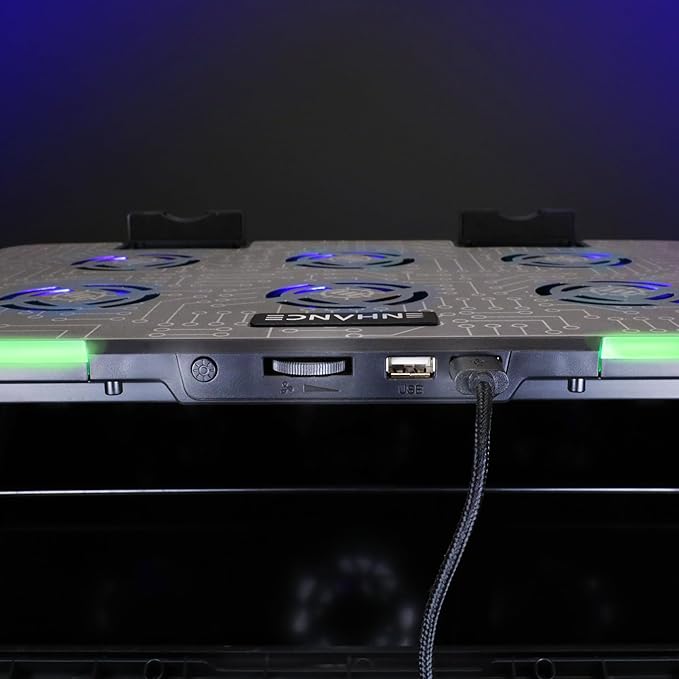 ENHANCE Gaming Voltaic 2 Laptop Cooling Stand - Image 6