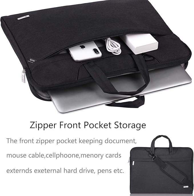 Voova Laptop Bag 17 17.3 Inch Waterproof Laptop Sleeve Case - Image 2