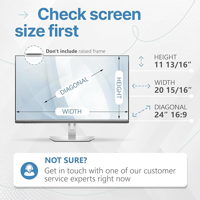 VINTEZ 24 Inch 16:9 Privacy Screen - Image 4