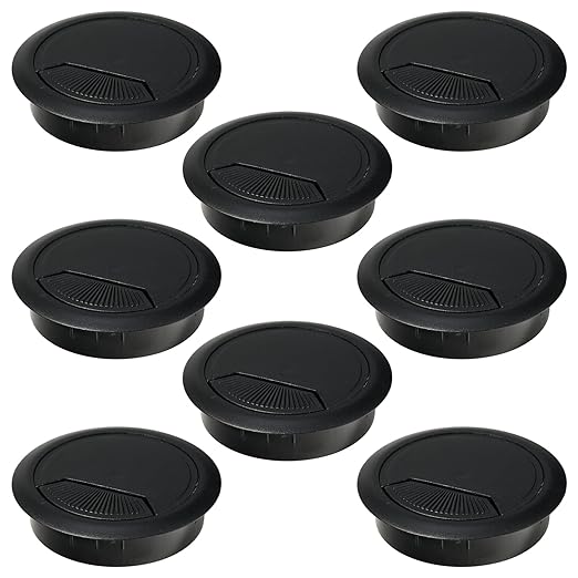 Desk Grommet 2 inch8 Pcs, Desk Hole Grommet, Cable Grommet, Desk Hole Cover by COCOCUI