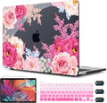 CISSOOK Floral Case Cover for MacBook Pro 13 Inch 2025-2020 Release A2338 A2289 by CISSOOK