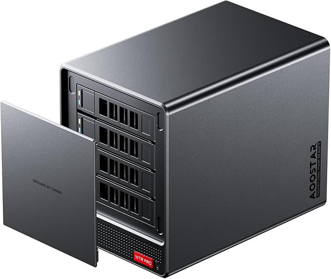 AOOSTAR WTR PRO AMD Ryzen 7 5825u 4 Bay NAS Mini PC, 16GB RAM 512GB SSD by WelcometoAOOSTAR