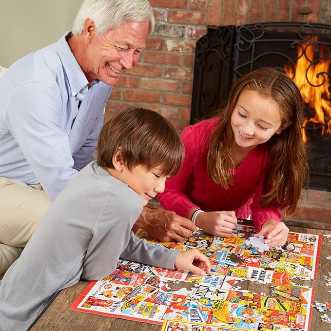 White Mountain Puzzles The Sting of APEP Jigsaw Puzzles 1000 Pieces Mystery - Image 3