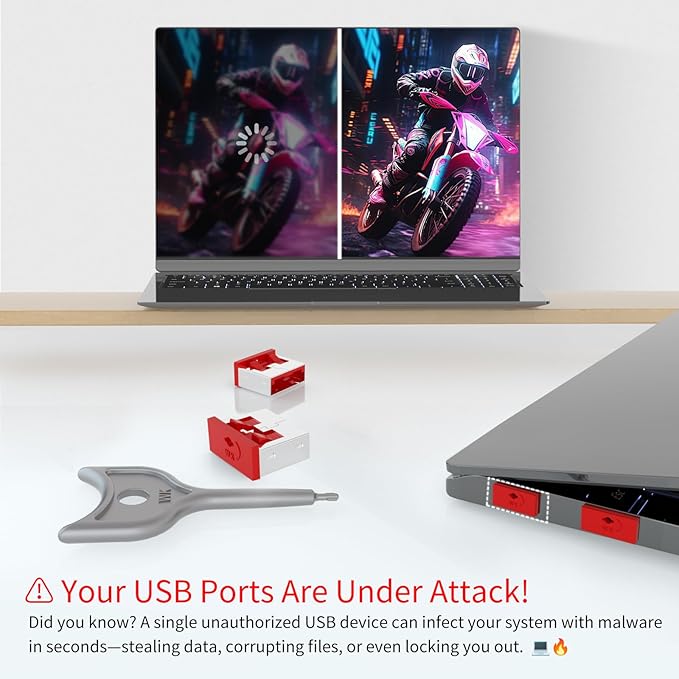 24PCS USB Metal Port Lock Blocker - Image 5