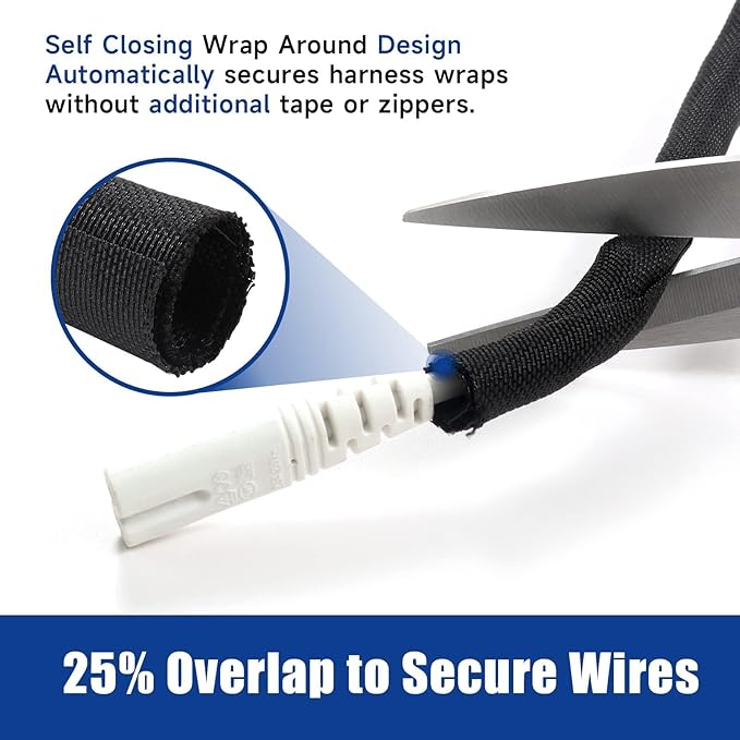 Split Braided Wire Sleeving Loom Mesh Woven - Image 3