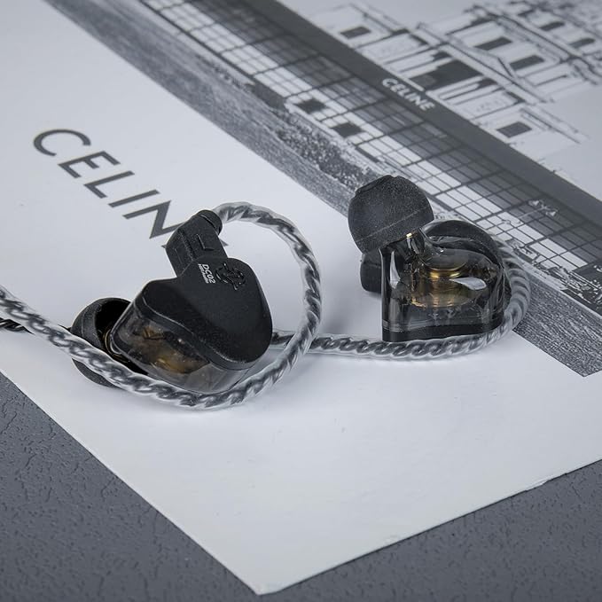 In Ear Earbuds Wired IEM Headphone, CCZ DC02 Dual Magnetic Circuit DD HIFI - Image 8