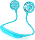 Portable Neck Fan, 2600mAh Battery Operated, Ultra Quiet Hands Free USB Fan by COMLIFE