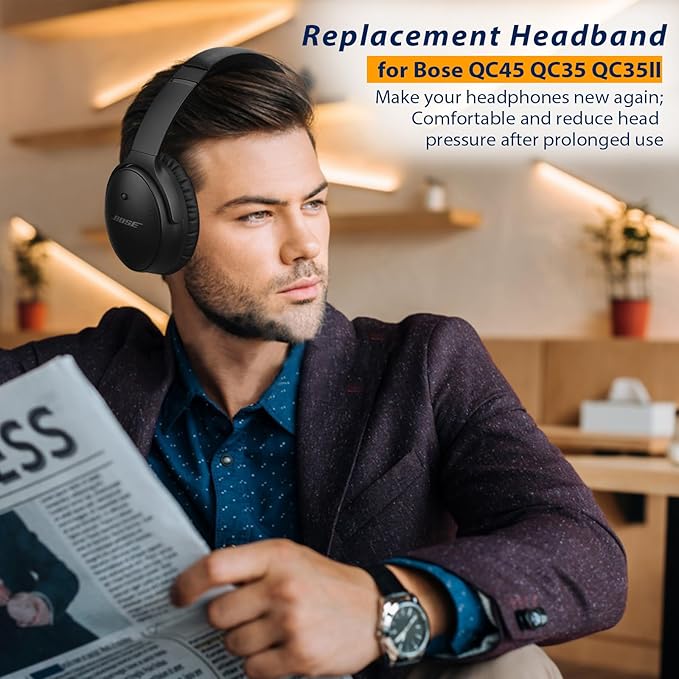 Replacement Headband Pad for Bose QuietComfort 45 QC35 QC35 II Headphones - Image 3