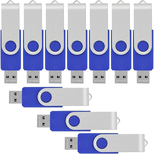 10 Pack 32GB USB Flash Drives Bulk 32GB Flash Drive 10 Pack USB Memory Stick by VICF%C3%BCN