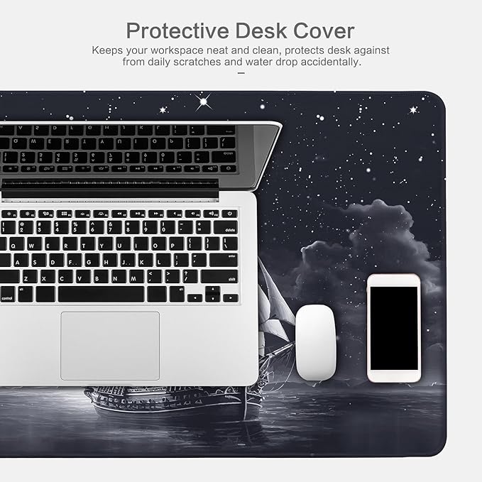 Lokigo Desk Pad, Office Desk Mat, Extended Large Gaming Mouse Pad, Desk Decor - Image 8