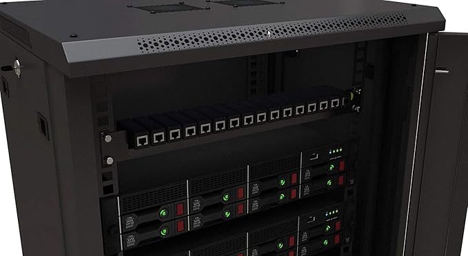 Ethernet Surge Protector 19" RackMount PoE+ Gigabit -Gas Discharge Tube -RJ45 - Image 4