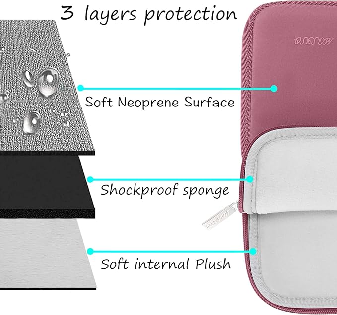 MOSISO Laptop Case 16 inch, 15-15.6 inch Laptop Sleeve Bag Compatible - Image 3