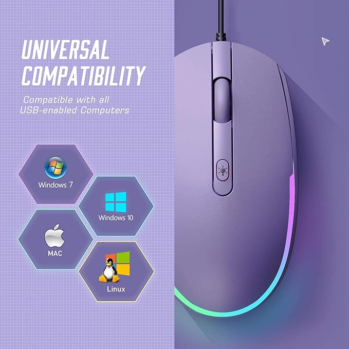 Seenda Wired Mouse - Image 6