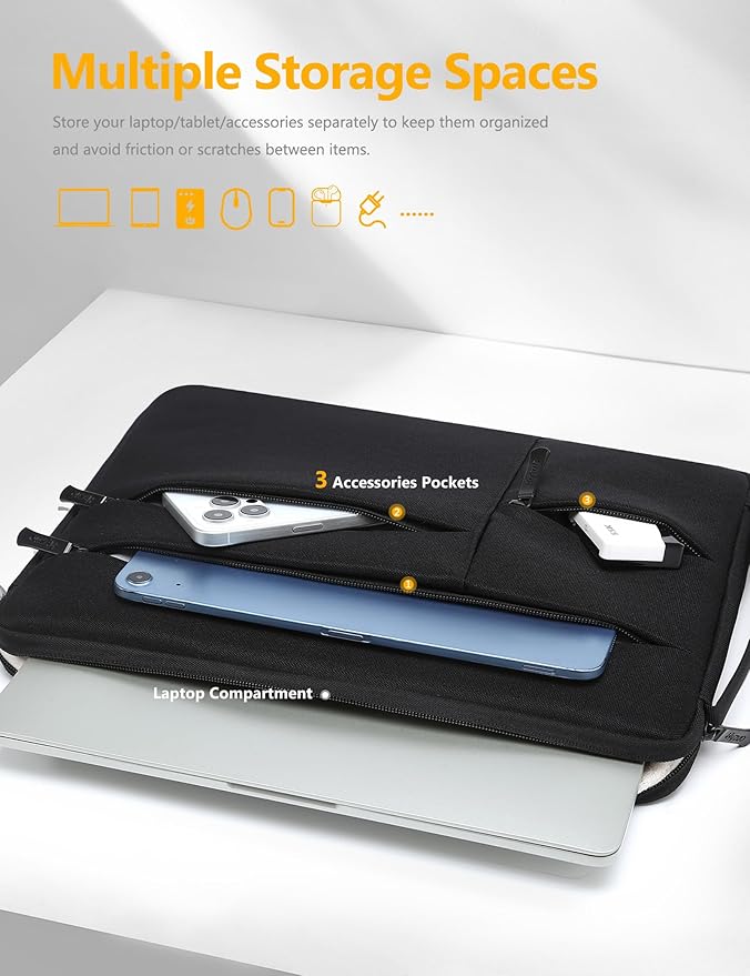 HYZUO 14-15 Inch Laptop Sleeve Bag - Image 2