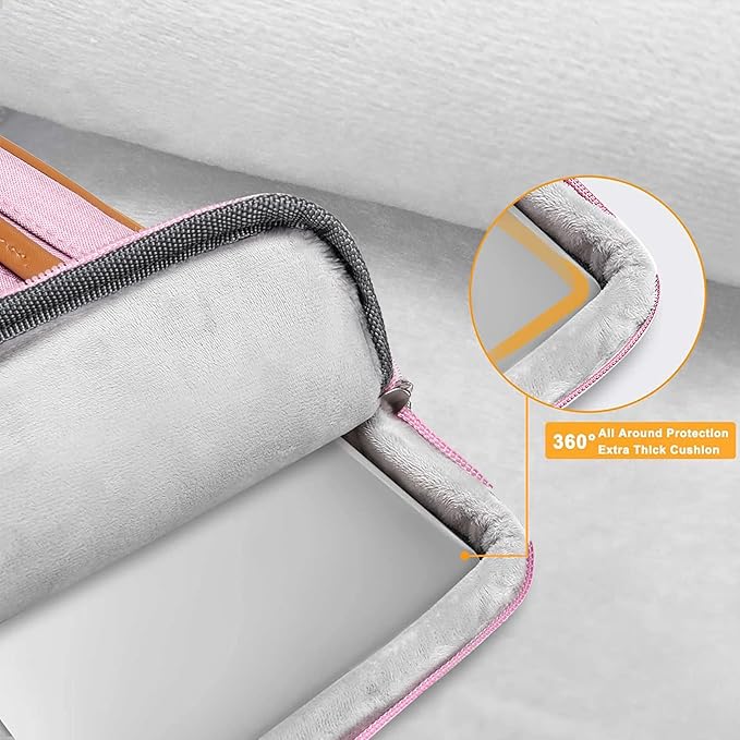 MOSISO 360 Protective Laptop Shoulder Bag, 13-13.3 inch Computer Bag Compatible - Image 3