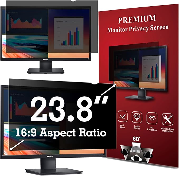 23.8 Inch Privacy Screen Filter by APeiSi