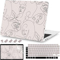 Teryeefi for MacBook Air 13 inch Case 2021 2020 2019 2018 A2337 M1 A2179 A1932 by Teryeefi