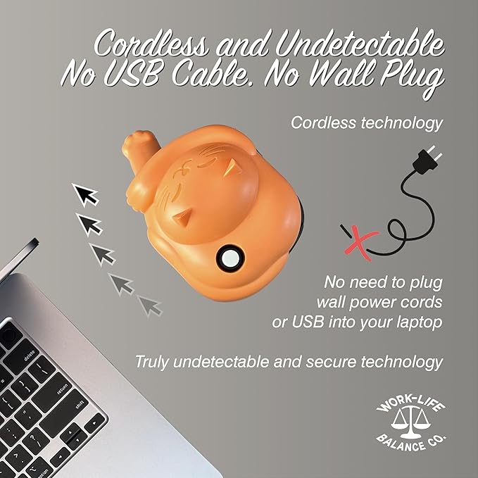 Laptop Trackpad Jiggler -AA Battery lasts 6 months -Undetectable -Cordless - Image 2