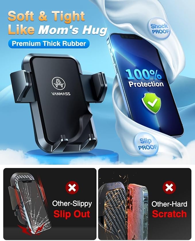 Car Phone Holder VANMASS【2025 Ultimate Military-Grade Upgraded】Suction Cell - Image 4