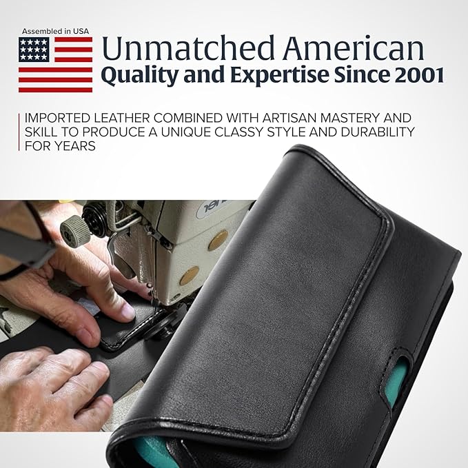 Turtleback Belt Clip for iPhone 16 Pro, 15 pro 14 Pro 13 Pro -Medium- Fits - Image 6