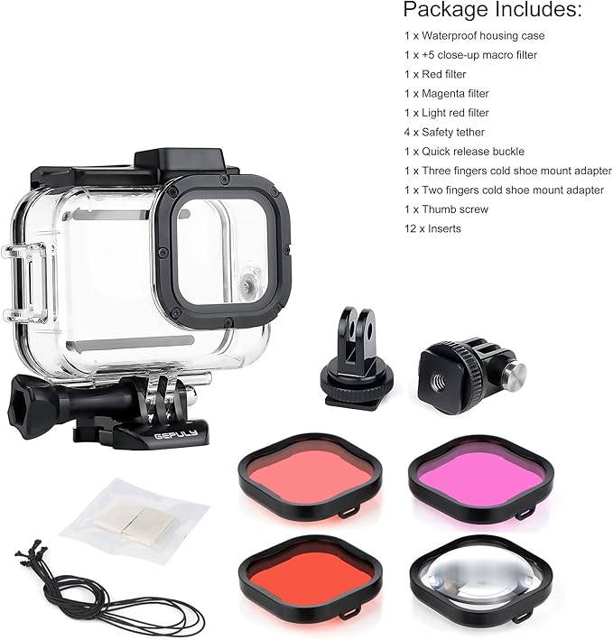Waterproof Case for GoPro Hero 8 Black - Image 7